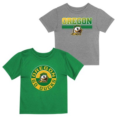 NCAA Oregon Ducks Toddler Boys' 2pk T-Shirt
