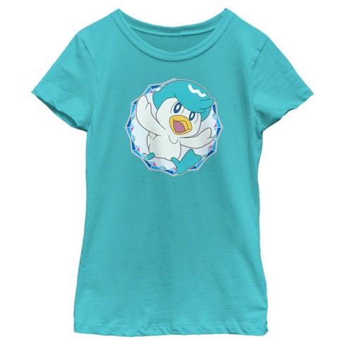 Girl's Pokemon Quaxly Circle T-Shirt - image 1 of 4