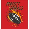 "Perfect Spirals" Flaming Football Youth Short Sleeve Tee - 2 of 2
