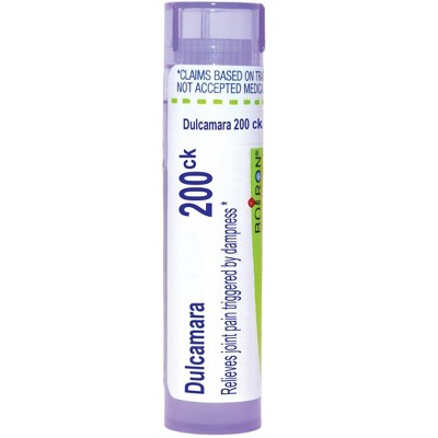Dulcamara 200CK by Boiron Homeopathic Single Medicine For Pain  -  80 Pellet