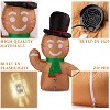 Zone Tech Christmas Blow-Up Decor for Cars - 12V Car Blower Plug LED Lights Decoration Outdoor Inflatables for Automotive Christmas Decor - 4 of 4