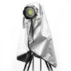 Movo CRC03 Extra-Long Waterproof Rain Coat for DSLR Camera, Lens & Tripod (Metallic Gray) - 2 of 4