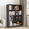 MAYEERTY Gray 4-Shelf Modern Wood Bookcase - 48-Inch Tall, for Bedroom, Living Room & Manga Library - 2 of 4
