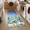 Christmas Area Rugs for Living Room, Winter Holiday Home Decor Rugs for Bedroom, Soft Non Slip Decorative Carpet for Dining Room - 4 of 4