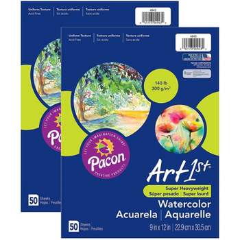 Arteza 9 X 12 Watercolor Pad (140lb/300g, 32 Sheets, 2 Pack)