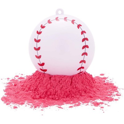 Sparkle And Bash Gender Reveal Baseball With Pink Exploding Powder For Girl Baby Shower Announcement Party Target