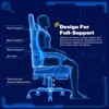 RSPGAME Basic Ergonomic Gaming Chairs for Adults, PU Leather Office Chairs with Lumbar Support, Pocket Spring Cushion and Retractable Footrest - 4 of 4