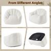 LIKEPAY Faux Rabbit Fur Single Bean Bag Sofa with Arms for Living Room, Bedroom, Gaming room - 4 of 4