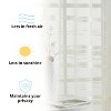HLC.ME Broadway Stripe Decorative Semi Sheer Light Filtering Grommet Window Treatment Curtain Panels - Set of 2 - 3 of 4