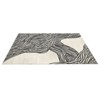 Washable Area Rugs for Living Room, Non Slip Low Pile  Rugs for Bedroom, Foldable Carpet Indoor Non-Shedding Floor Carpet for Office，Multiple size - 2 of 4