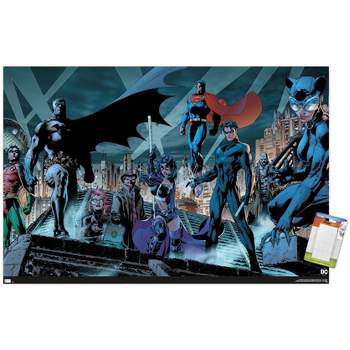 Trends International DC Comics - Batman - Skyline Unframed Wall Poster Prints