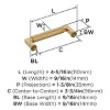 Amerock Balata Pull for Cabinets, Drawers, and Furniture - 3 of 4