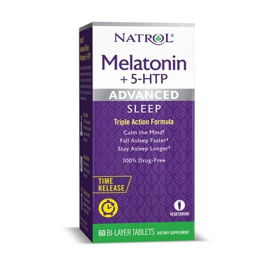 Natrol Melatonin 5-HTP Advanced Sleep Tablets - 60ct