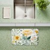 Stupell Industries Yellow Flower Garden Printed Anti-Fatigue Floor Mat, design by Kim Allen, 30"x18" - 2 of 4