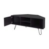 45.3" Engineered Wood 3-Shelf Bathroom Vanity with 1 Door and Metal Legs for Living Room and Bedroom - 4 of 4