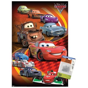 Trends International Disney Pixar Cars 2 - Group Unframed Wall Poster Prints - 1 of 4