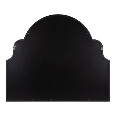 Rectangular Poplar Wood Vanity with Moroccan Arch Frame