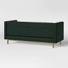 Cologne Tufted Track Arm Sofa Emerald Green - Project 62™ - image 4 of 4