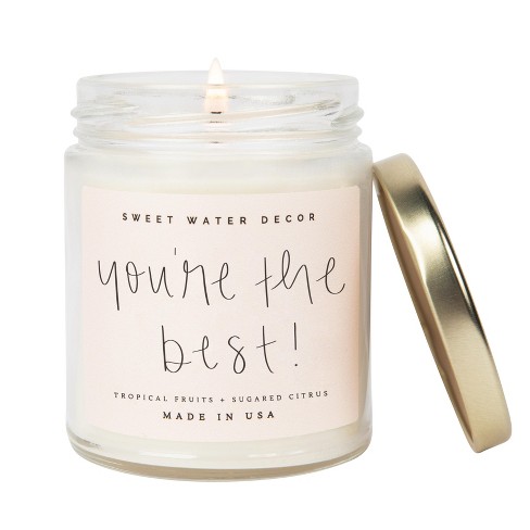 You're a Cool Mom Wood Wick 9oz Scented Candle, Mothers Day