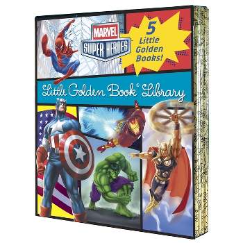 Marvel Super Heroes Little Golden Book Library - by  Various (Mixed Media Product)