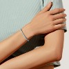 Tennis Bracelet for Women, 14K Gold Plated Cubic Zirconia Adjustable Slider Bracelets Trendy Jewelry Gift - 3 of 4