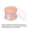 Unique Bargains Gift Wrapping Wide Sheer Wired Pastel Shimmer Iridescent Chiffon Ribbons 1 Pc - 3 of 4