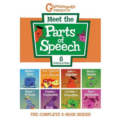 Meet the Parts of Speech: The Complete Series - by  Coert Voorhees (Mixed Media Product)