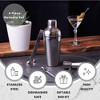 Sol Living Stainless Steel Cocktail Shaker Gift Set - 3 of 4