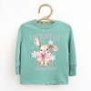 The Juniper Shop Coquette Cottontail Bunny Club Toddler Long Sleeve Tee - 2 of 4