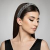 Unique Bargains Women's Bling Rhinestone Headband 0.79 Inch Wide 1 Pc - 3 of 4