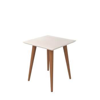 Square Utopia High End Table Off White - Manhattan Comfort