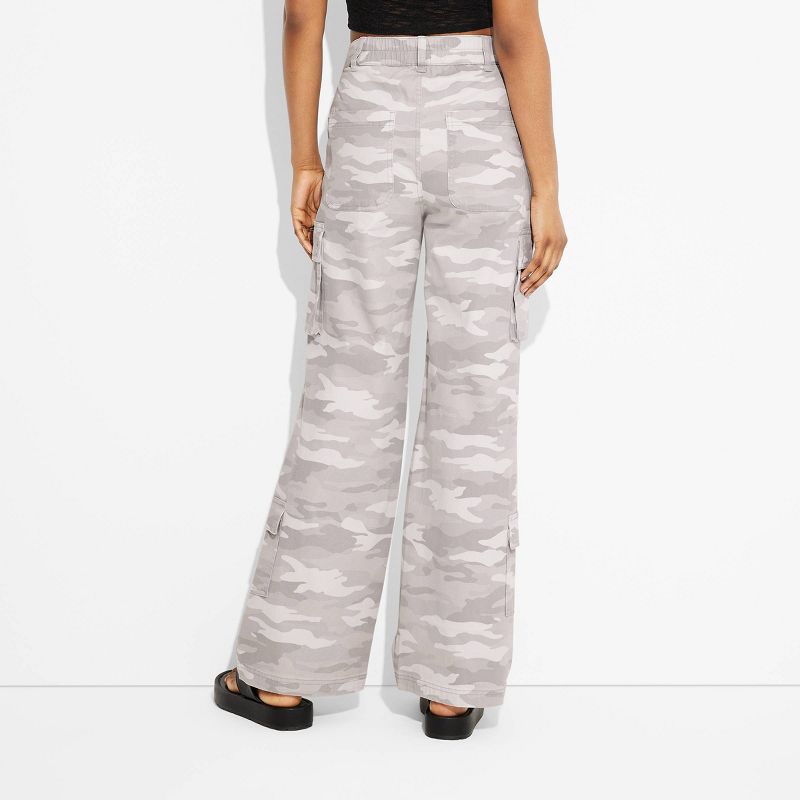 Women's High-Rise Cargo Utility Pants - Wild Fable™, 4 of 14