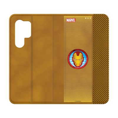 Keyscaper Marvel Grid Folio Cell Phone Case for Galaxy S23 Plus