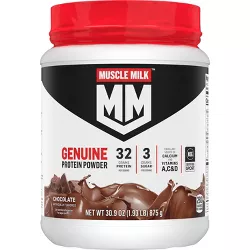 Muscle Milk Genuine Protein Powder - Chocolate - 30.9oz