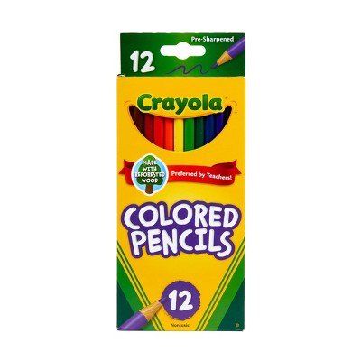 Crayola 12ct Kids Pre-sharpened Colored Pencils : Target