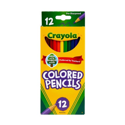 Crayola 12ct Kids Pre-Sharpened Colored Pencils - image 1 of 4