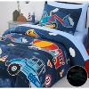 LISM 5 Pieces Twin Size Bedding Sets,Bed in A Bag with Sheets for Kids - 2 of 4