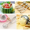 Unique Bargains Household Aluminum Non-Stick Bowl Head Ice Cream Scoop Silver Tone 1 Pc - 4 of 4