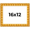 PosterPalooza | 16x12 Bamboo Picture Frame, UV Acrylic, 4 Finishes - Brown, Black, Gold, and Natural - 2 of 4