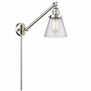 Cone - 1 Light Swing Arm Wall Sconce In Industrial Style-25 Inches Tall and 8 Inches Wide - 1 of 1