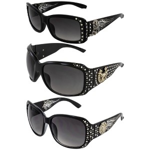 3 Pairs of Global Vision Eyewear Belle Assortment Fashion Glasses - 1 of 4