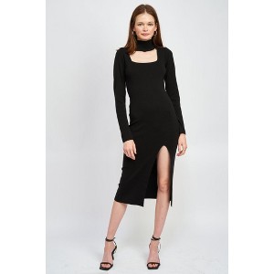 EMORY PARK Women's Sweater Dresses Midi - 1 of 3