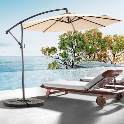 Offset Hanging Market Patio Umbrella With 8 Ribs,Patio Cantilever Umbrella,Umbrella For Patio Outdoor Furniture -Maison Boucle