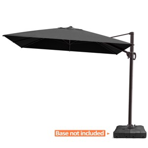 Pellebant 11 x 9 FT Cantilever Umbrella UV30+ Outdoor 360 Degree Rotation Offset Umbrella 6 Heights Adjustable Cantilever Patio Umbrella - 1 of 4