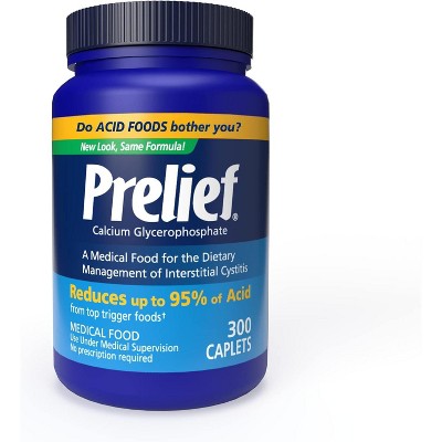 Prelief Acid Reducer 95 Heartburn Relief Dietary Supplement Caplets 