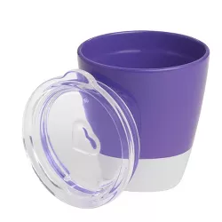 Munchkin Splash Toddler Cup with Training Lid - Purple - 8oz