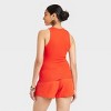 Women's Slim Fit Ribbed Tank Top - A New Day™ - 2 of 4
