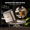 Warmounts 8QT Gold Rectangle Chafing Dish Buffet Set Food Warmer with Handle - 4 of 4