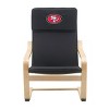 NFL San Francisco 49ers Bentwood Accent Chair - 4 of 4