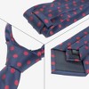 INSPIRE CHIC Men's Adjustable Regular Fit Satin Necktie - 3 of 4